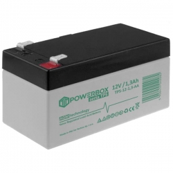 Akumulator AGM bezobsługowy Powerbox 12V 1,3Ah-41996