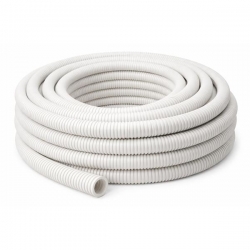 Rura karbowana RKBG 32/26 biała niepalna 50mb-42062