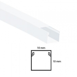 Listwa elektro. korytko kablowe 20x10 taśma 2m-42115
