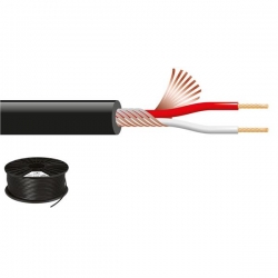 Przewód mikrofonowy 2x0,12 MC-102/SW 100m-42182