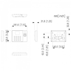 Rejestrator czasu pracy DHI-ASA2212GL-42209