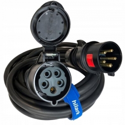 Przedłużacz siłowy wtyk/gniazdo 5p 32A 5x6mm2 10m -42317