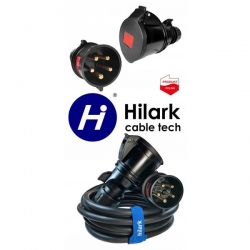 Przedłużacz siłowy wtyk/gniazdo 5p 32A 5x6mm2 10m -42318