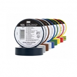 Taśma izolacyjna Temflex 155 czerwona 20m-42334