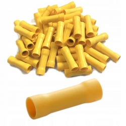 Łącznik tulejkowy izolowany 4-6mm żółty-42360