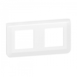 Ramka mosaic podwójna 4M biała Legrand-42482
