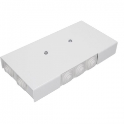 Puszka instalacyjna PIP-2AN 6x4mm przelotowa biała-42559