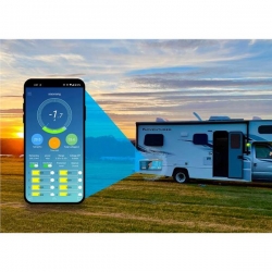 Akumulator LiFePO4 12,8V 200Ah układ BMS LCD/BT-42603