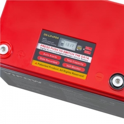 Akumulator LiFePO4 12,8V 100Ah układ BMS LCD/BT-42621