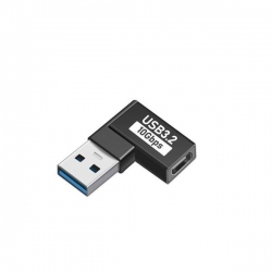 Redukcja gn.USB C / wt USB 3.2 kątowy-42690
