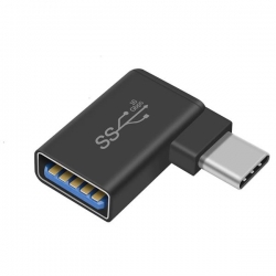 Redukcja gn.USB A 3.2/ wt USB C kątowy-42697