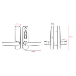 Elektroniczny zamek SmartLock RCF ULTRA-42799