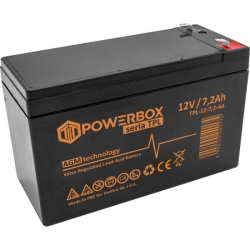 Akumulator AGM bezobsługowy TPL 12V 7,2Ah T1-42857