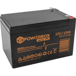 Akumulator AGM bezobsługowy TPL 12V 12Ah-42862