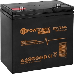 Akumulator AGM bezobsługowy TPL 12V 55Ah-42872
