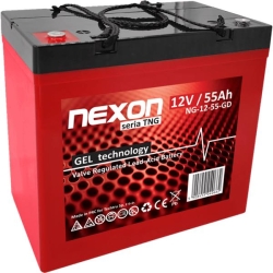 Akumulator żelowy bezobsługowy Nexon TNG 12V 55Ah-42896