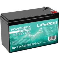 Akumulator LiFePO4 12,8V 7Ah Powerbox-42925
