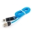 Kabel USB wt.A/wt.micro USB   USB typu C 1m płaski-22526