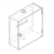 Obudowa metalowa TPR-30/30/12 P 300x200x120mm-37943
