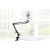 Lampa LED ring 26cm statyw biurkowy na klips-39661