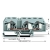 Złącze elektryczne szynowe WAGO 283-671 3x16mm-40208